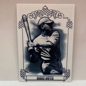 Babe Ruth Yankees Custom Baseball Card (084)